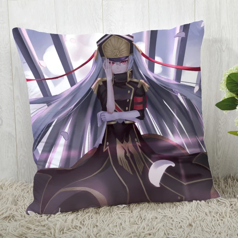 Custom Re:CREATORS Pillow Case Polyester Decorative Pillowcases Zipper Pillow Case Pillowcase Cover Square 40*40cm Drop Shipping