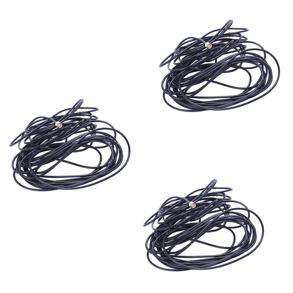SQPP-3Pcs 10M أسود RP-SMA ذكر إلى أنثى موصل هوائي واي فاي تمديد كابل