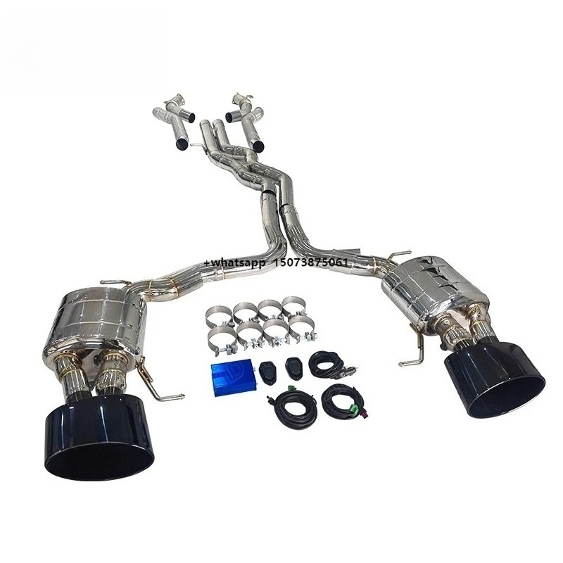 

For RS6 C8 Performance Exhaust System Stainless Steel Construction Valve Controlled, 4.0T V8 Specific