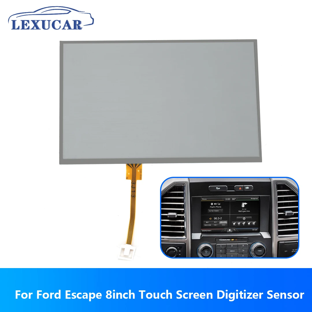 

8 inch Touch Screen Panel SYNC2 Car Navigation LCD Digitizer For Ford Escape LQ080Y5DZ03A LQ080Y5DZ03 LQ080Y5DZ30A LQ080Y5DZ30