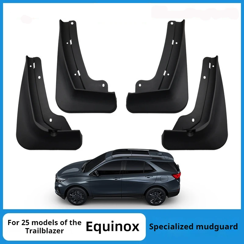 For 2024 Chevrolet Equinox Plus Fender Tiles fender flares mud flaps fender flares