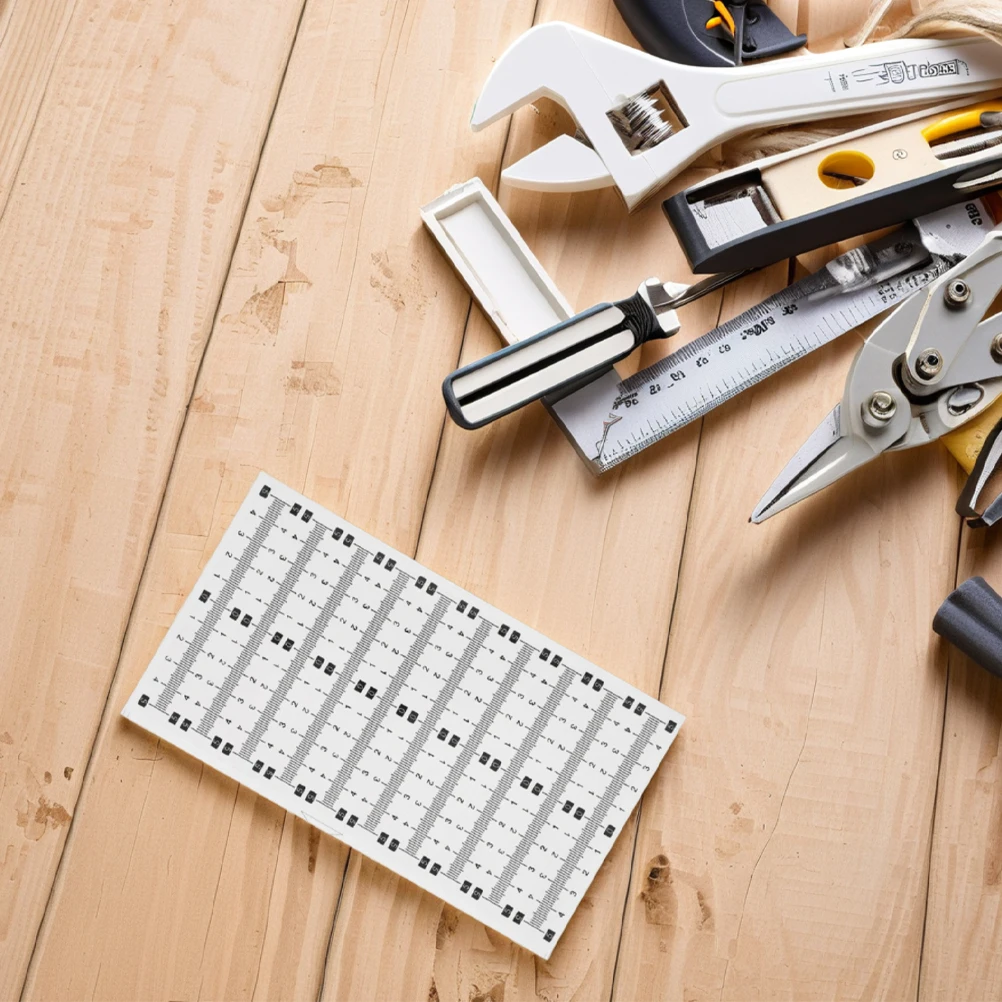 2Set Self Adhesive Workbench Scale Ruler Tape Adhesive Backing Measuring Tape Stick Ruler Drafting Table Measurement