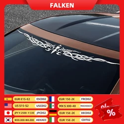 Angel Wings Totem Car Sticker Line Stitching Fashion Vinyl Exterior Decor Accessories Large Size Decals For Auto Waterproof