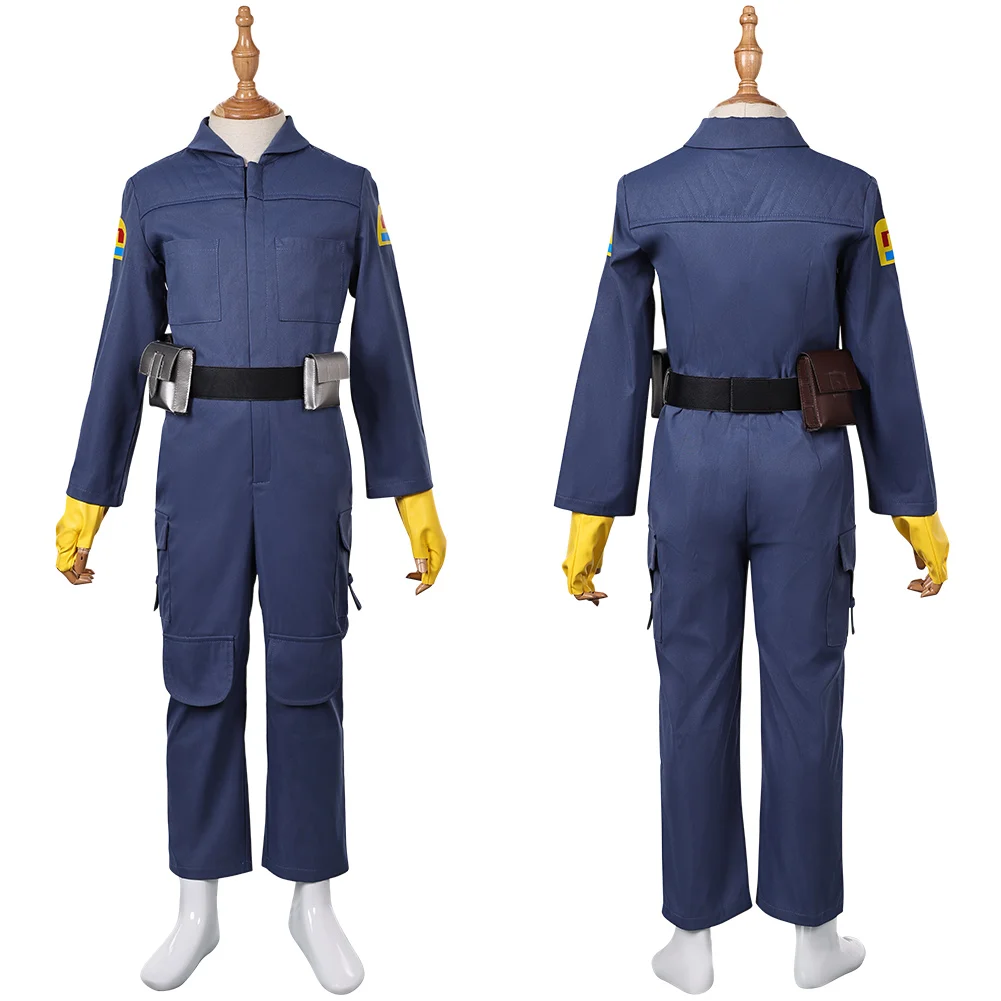 Kids Miraluka KB Cosplay Costume TV Space Battle Crew Of Skeleton Disguise Jumpsuits Bodysuits Gloves Belt Uniform Customized