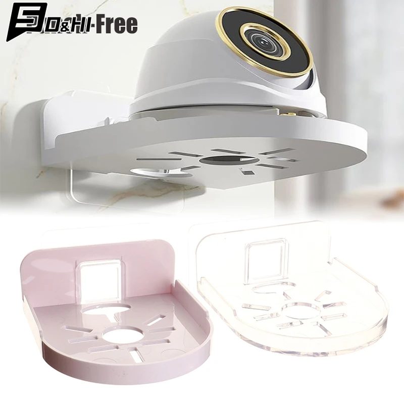 Punch-Free Security Surveillance Camera Stand New Traceless Wall-Mounted Bracket Home Self-Adhesive Drill-free Fixer