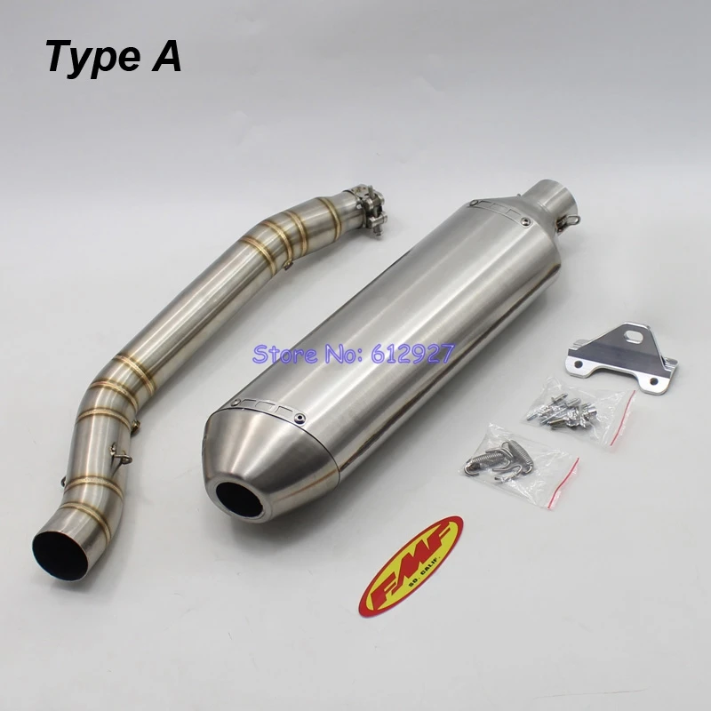 For Suzuki DRZ400 DR Z400 DRZ 400 Slip On Exhaust Pipe System