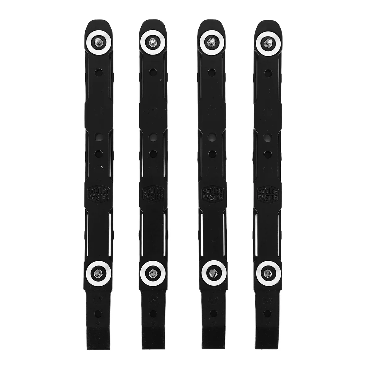 

Cooler Master 4 Pack Chassis Hard Drive Mounting Rails Chassis Hard Drive Rails for Cooler Master 3.5inch HDD Bracket,Black