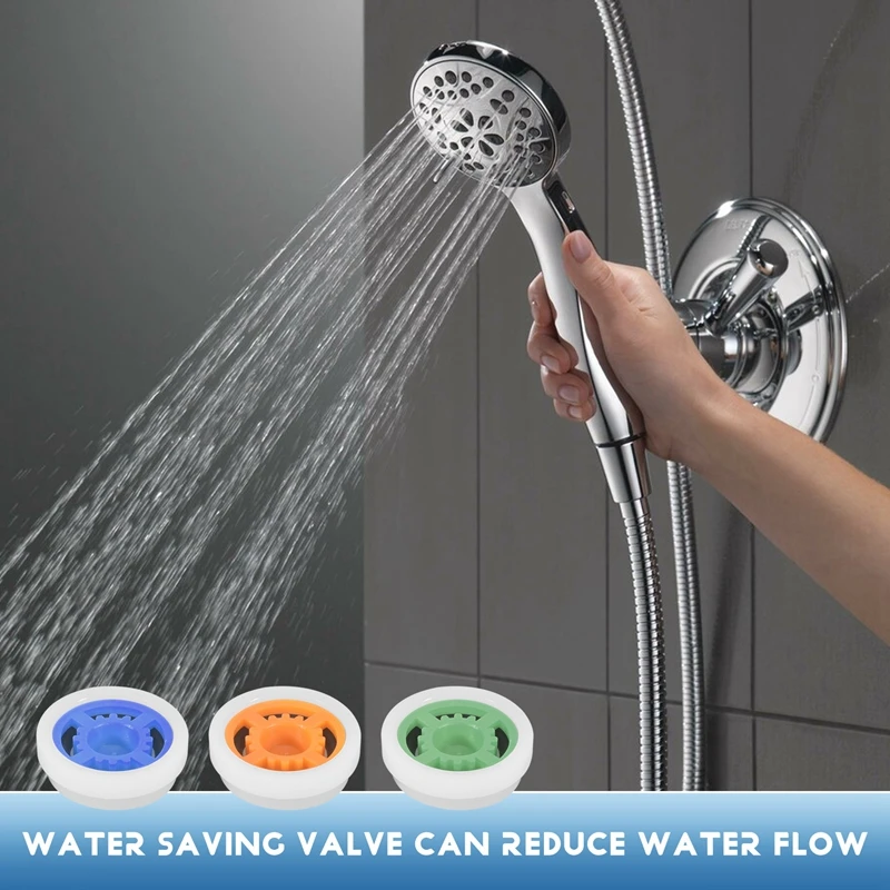 2 Pieces Flow Restrictor Water Flow Restrictor Set Up To 70% Water Saving For Shower