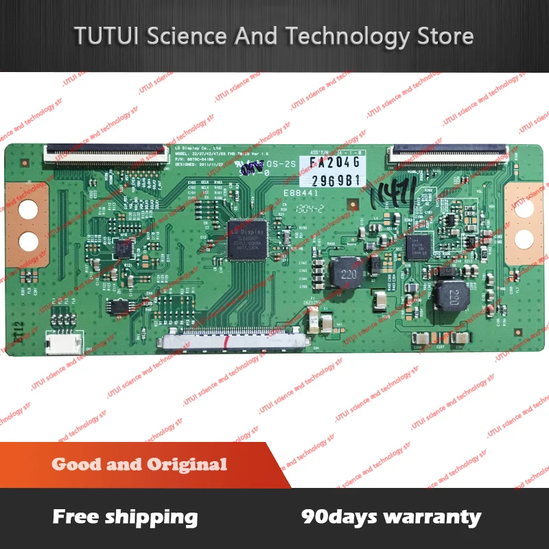 6870C-0418A 32 37 42 47 55 FHD TM120 Ver 1.0 T-CON BOARD for  TV ...etc. Replacement Board tcon 6870C0418 Original Logic Board