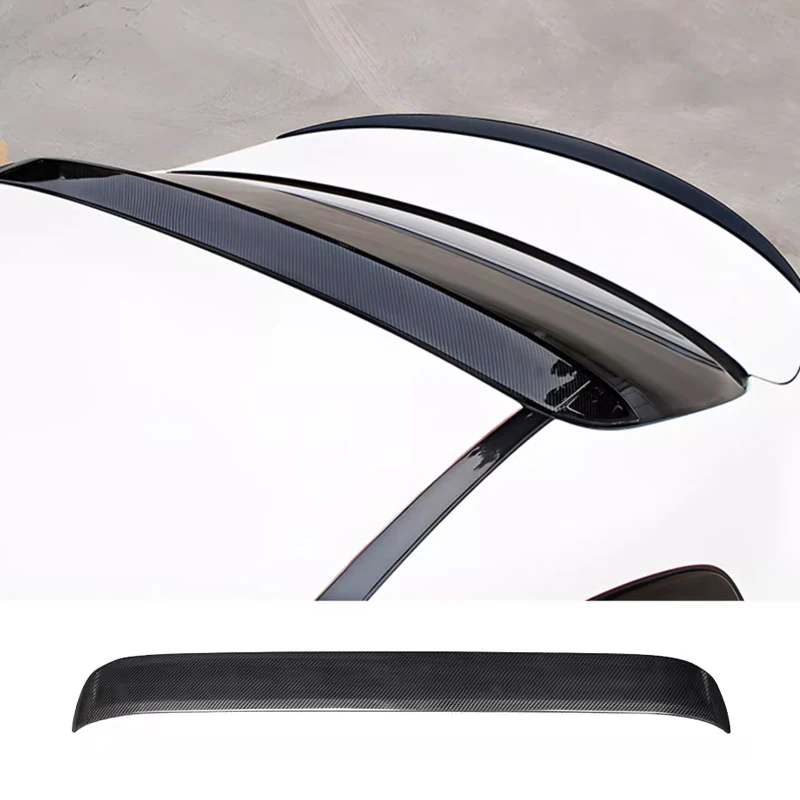 W205 Rear Roof Wing for Benz C260 Spoiler Sedan C-class 4 Door Tail Fin Glossy Black ABS Accessories