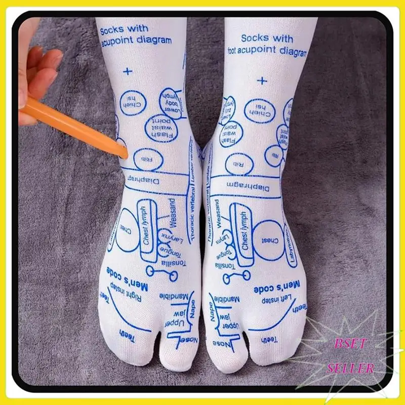 

A010 Reflex Socks, Socks Z100, Reflexology Socks With Tools, Acupressure Reflexology Foot Massage Sock