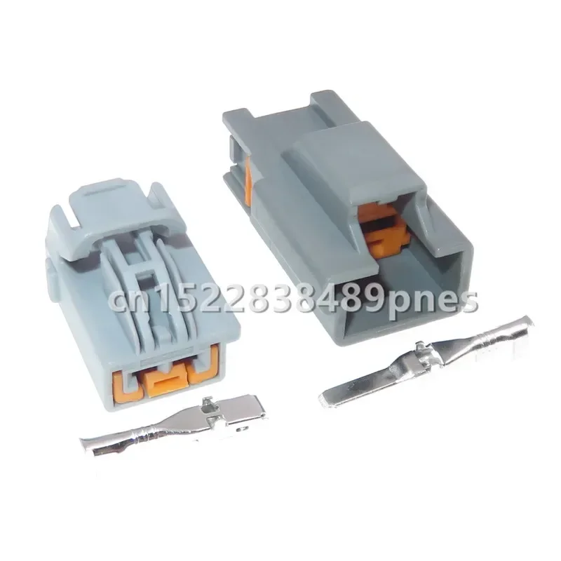 2 Pole Auto Electric Tail Door Cable Connector 7282-6445-40 7283-6445-40 Grey Car Unsealed Socket