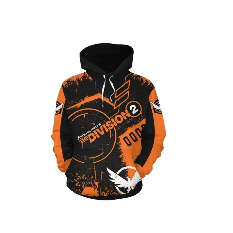 Juego Tom Clancy's The Division 2 pulóver demolicionista sudaderas con capucha Cosplay sudadera Sharpshooter chaqueta cremallera ropa con capucha Top