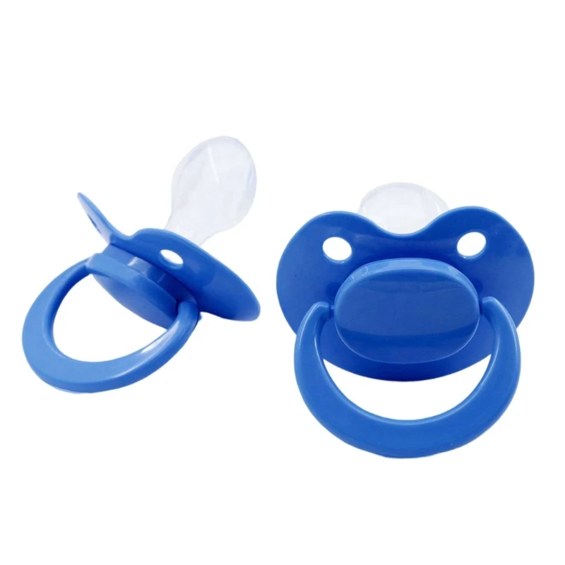 

Adult Pacifier for Stress Relief Silicone Simulation Nipple Peace and Relaxation Realistic Soother Toy