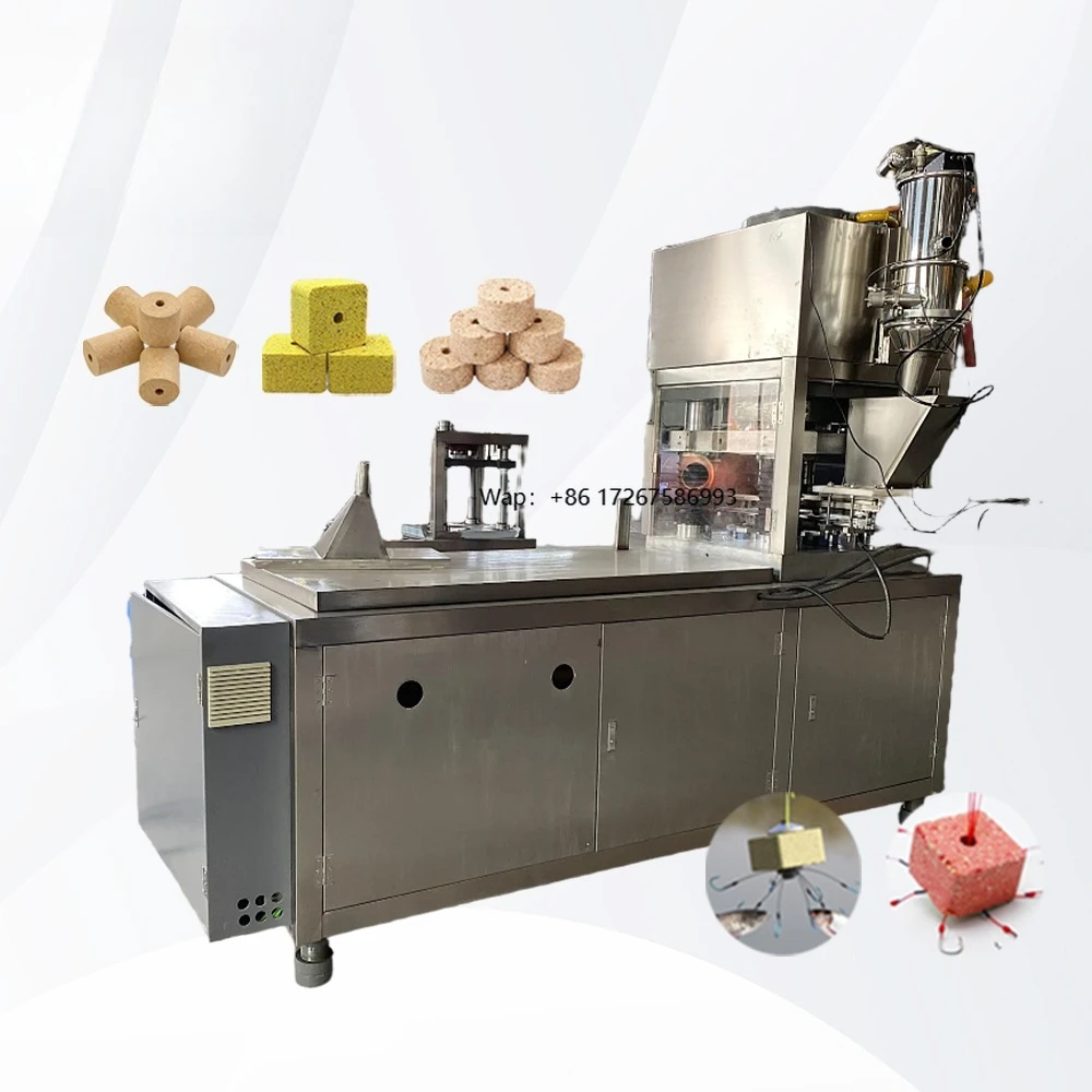 100 Ton Cylinder Fish Bait Press Machine for  Fish Bait Blocks