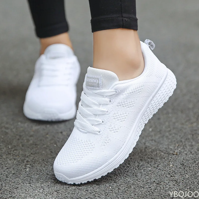 Women\'s Sneakers Casual Shoes Flats Air Mesh Breathable Trainers Ladies Shoes Female Sneakers Women Shoes Basket Tenis Feminino