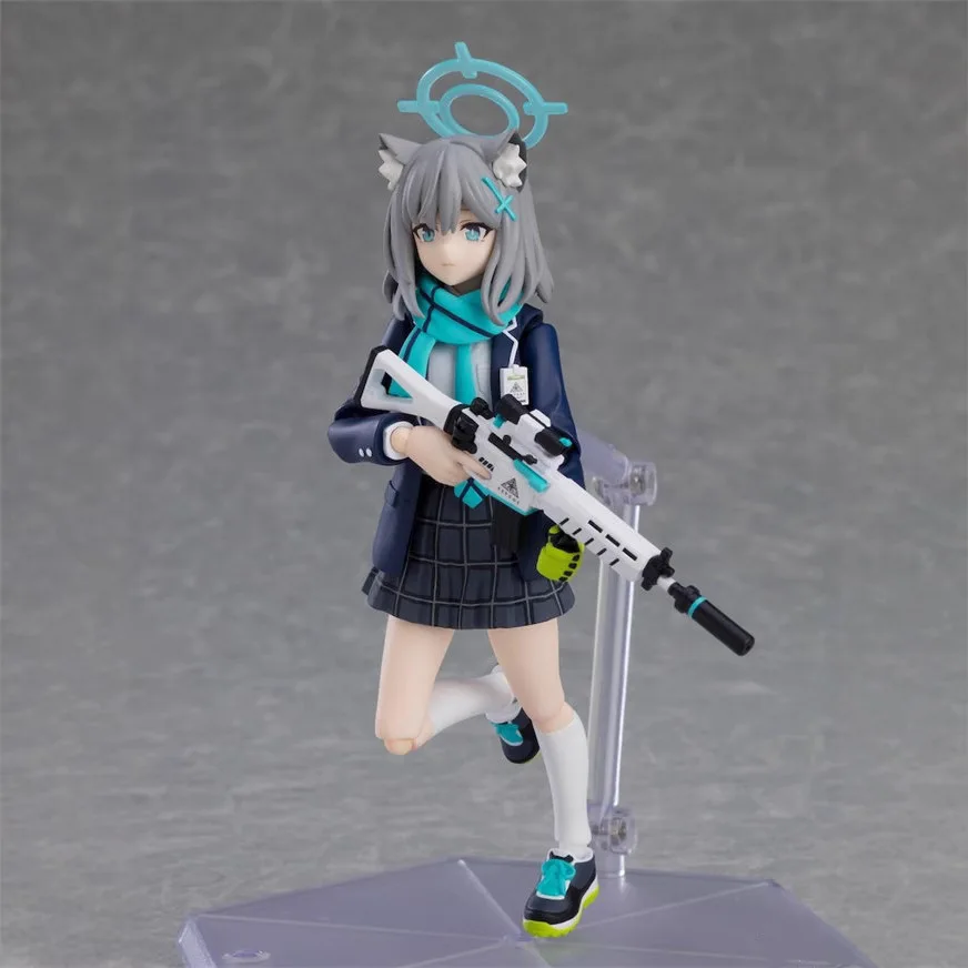 شخصية فتاة ذئب الصحراء أنيمي، نموذج مفصلي تكتيكي للمدرسة، مجموعة صناديق قابلة للجمع مرسومة يدويًا #3