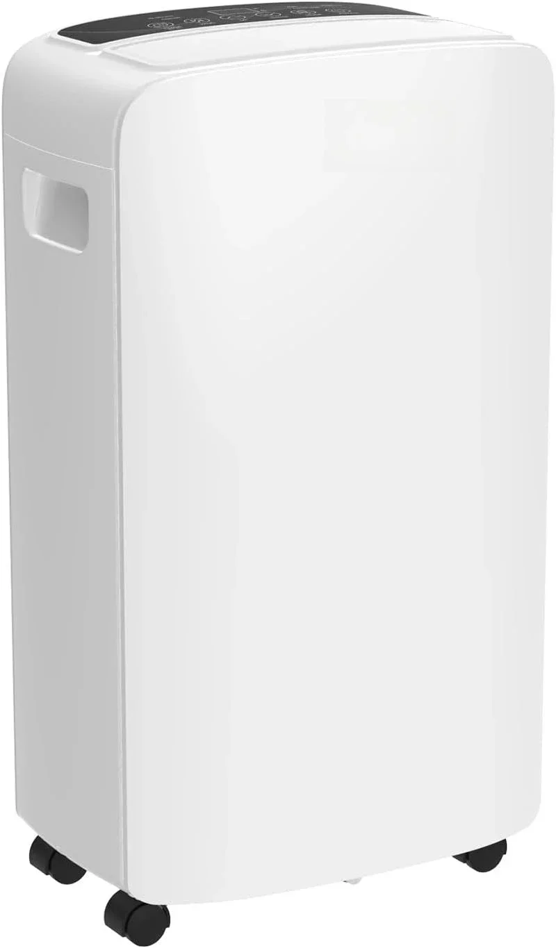 40 Pints Dehumidifier, 2000 Sq.Ft with drain hose, auto defrost and 24HR timer for home use