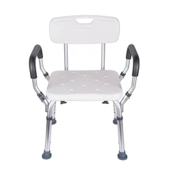 Aluminum alloy elderly bath chair shower bath chair non-slip toilet bathroom shower bath stool
