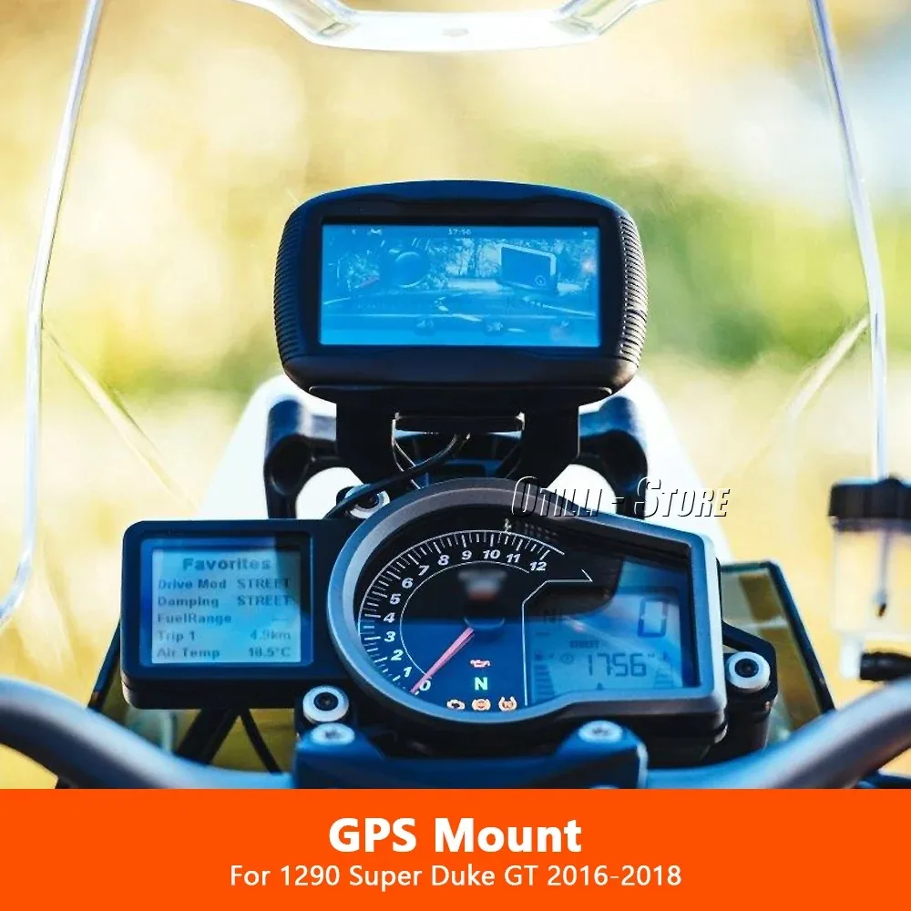 Voor 1290 Super Duke GT Fit 1290 SUPER DUKE GT Motorfiets GPS Mount Telefoon Houder Navigatie Beugel Telefoon Beugel 2016-2018