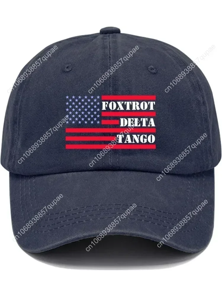 Foxtrot Delta Tango Hat, Funny Women Men Baseball Cap