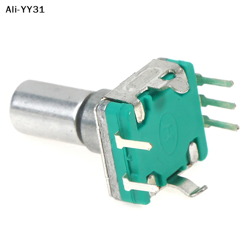 

【Y31】【Z】1Pc 2026 New EC11 Thin Rotary Encoder with Switch 30 Positioning 15 Pulse 15mm Half-axis