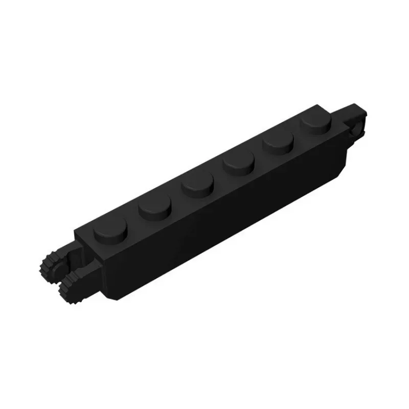[15Pcs][50g] Interlocking 30388 1x6 Bricks with Hinges on Both Sides, DIY STEM MOC Blocks Toy