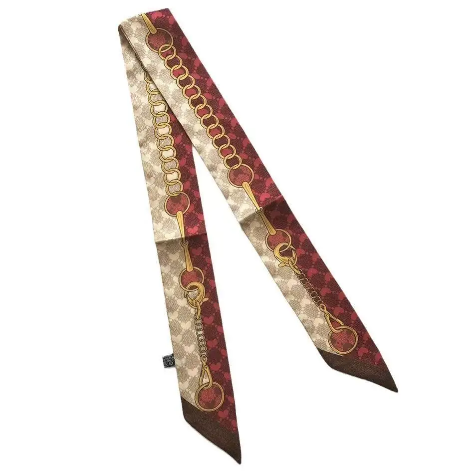 5*90 سنتيمتر وشاح حريري حقيبة التفاف مقبض وشاح حريري حقيبة يد مقبض الشريط حقيبة جلدية دلو حقيبة شريط مزخرف قلادة غاسل