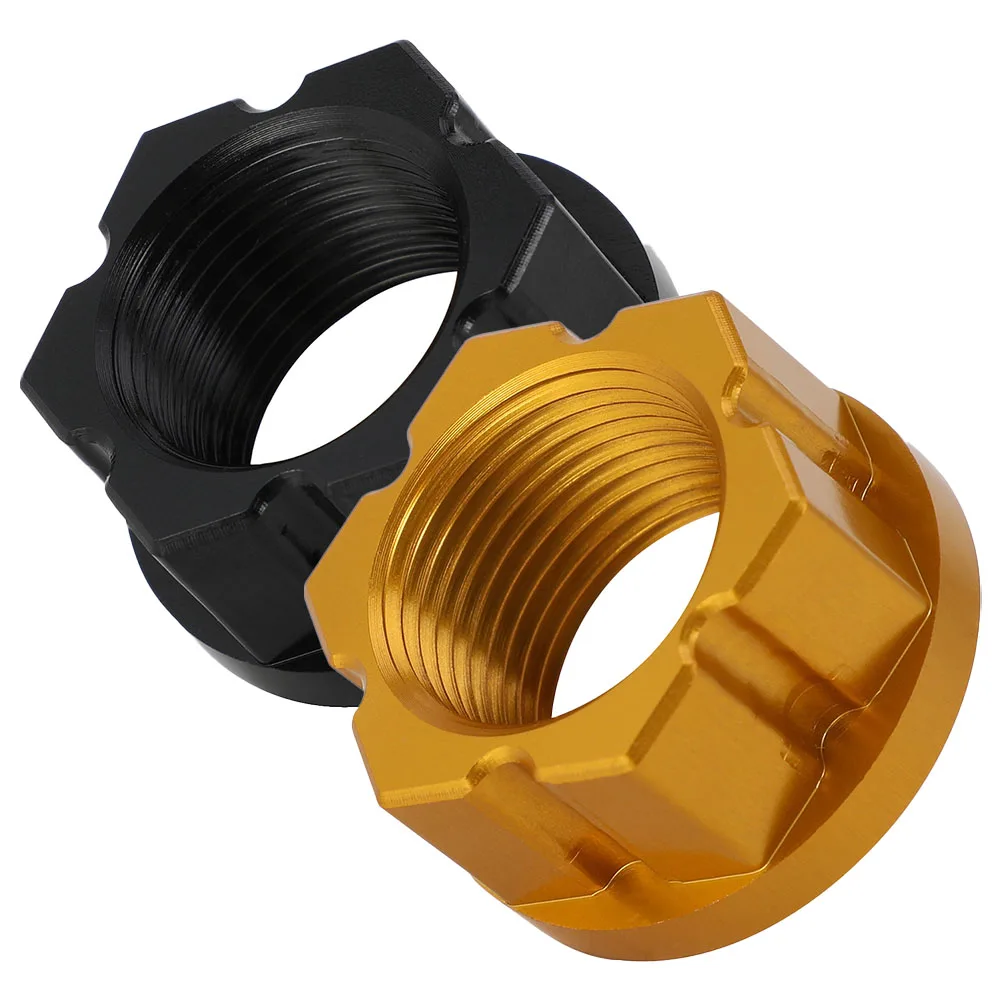 

2 шт. стопорные гайки заднего колеса из алюминиевого сплава 6061 для Surron для Light Bee Dirt Bike, обработанные на станке с ЧПУ для точной посадки