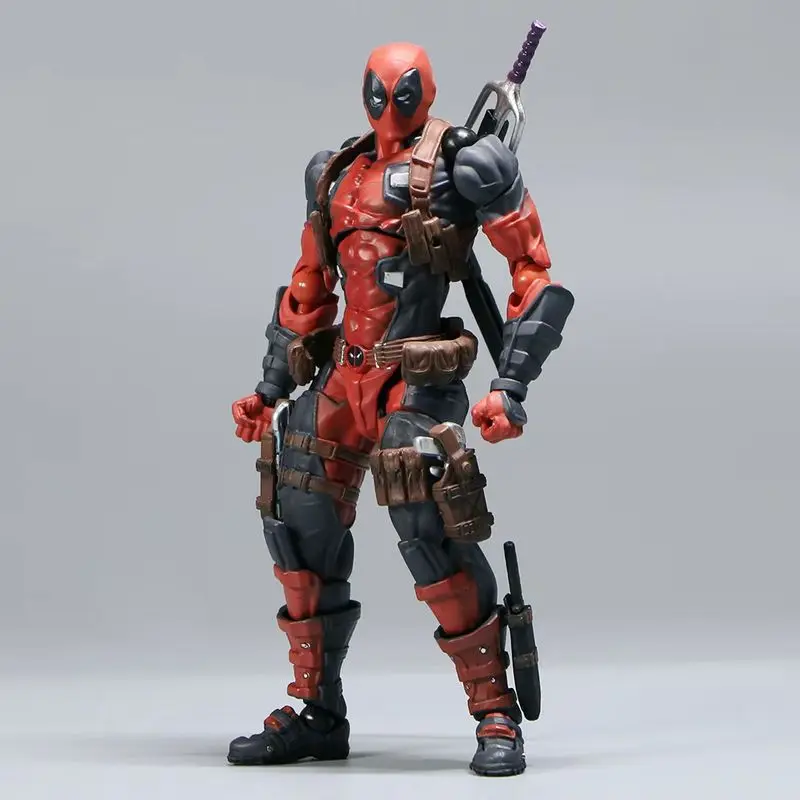 Amazing Yamaguchi Deadpool 2.0 Action Figure Toys 15cm Super Hero Dead Pool Movable Statues Model Doll Collectible Ornaments