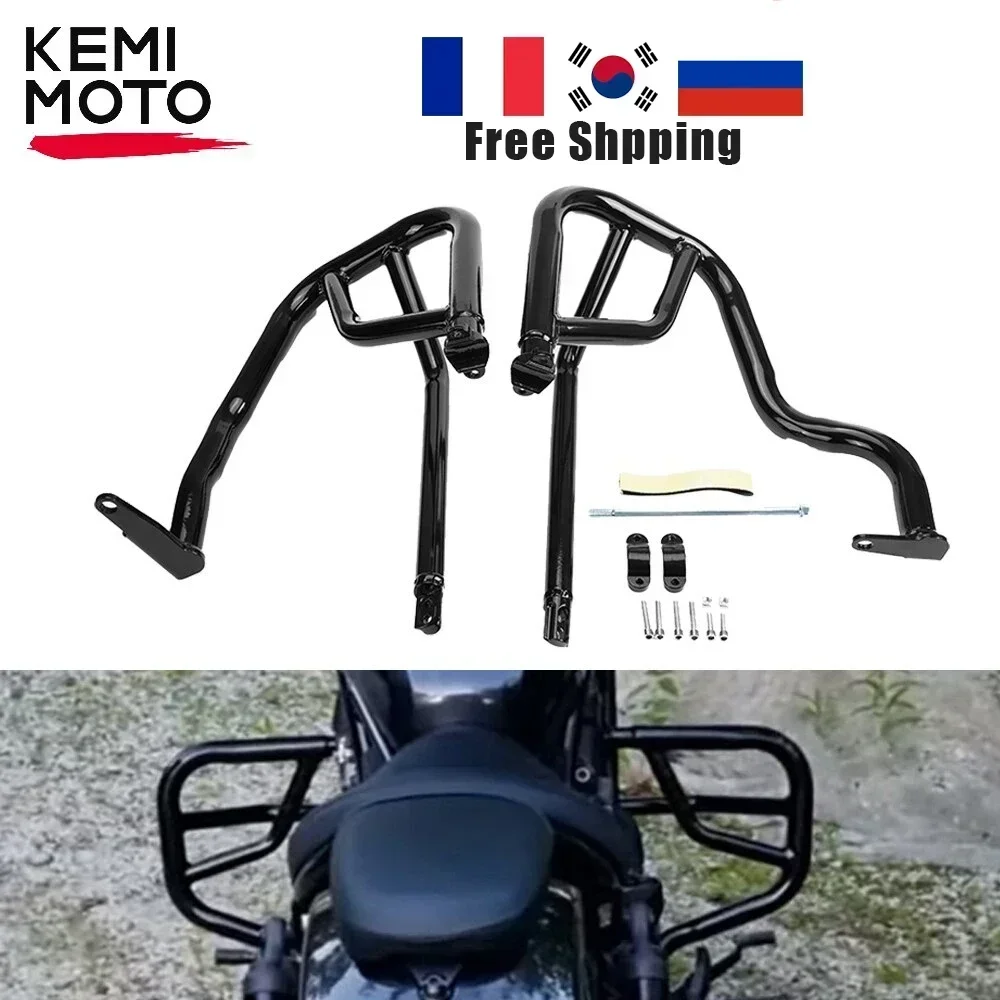 Kemimoto ชุดอุปกรณ์ป้องกันเครื่องยนต์มอเตอร์ไซค์กันชนสำหรับ Honda CMX1100 2021 CM1100