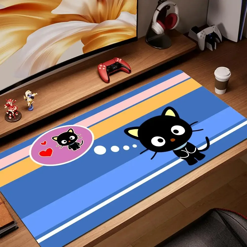 Cute Chococat Mouse Pad Gamer Large Mousepad Non Slip Home Office Laptop Computer Keyboard Desk Mats Gaming Accessories Mice Mat