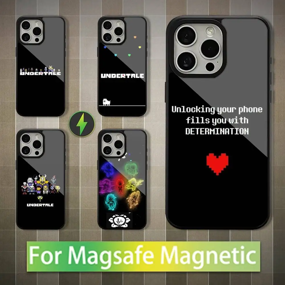 

Hot U-Undertale-ES Game Phone Case For iPhone 16,15,14,13,12,11,Pro,Max,Plus,Mini,Magsafe,Magnetic Wireless Charging Case