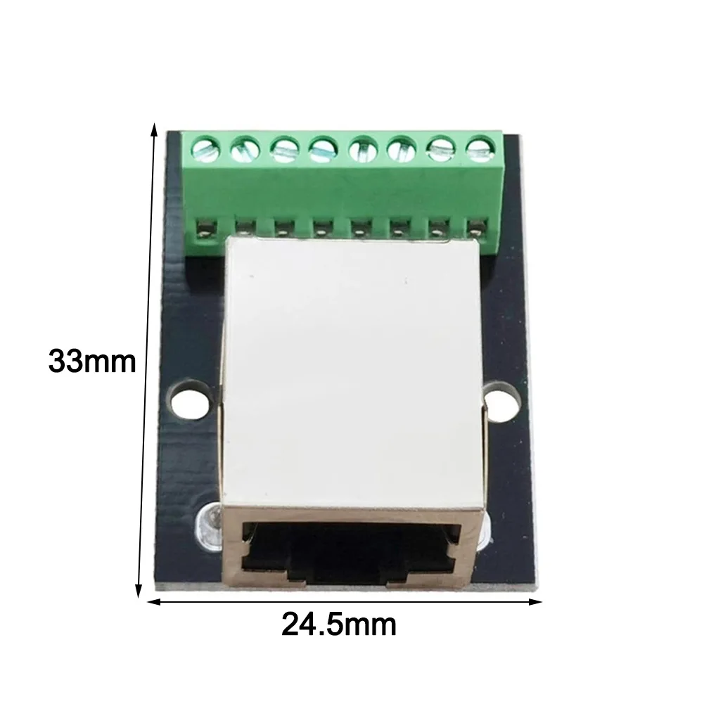 For RJ45 Single Female Ethernet Board Set of 4 for For network Hardware Assembly and Circuit Board Integration