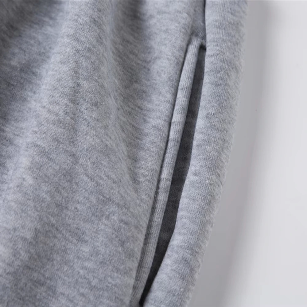 Blank Fleece Sweatpants Jogging Wear Track Pants Men Joggers Wholesale Trousers White Sport Pants for Women Pantalones De Hombre view 4