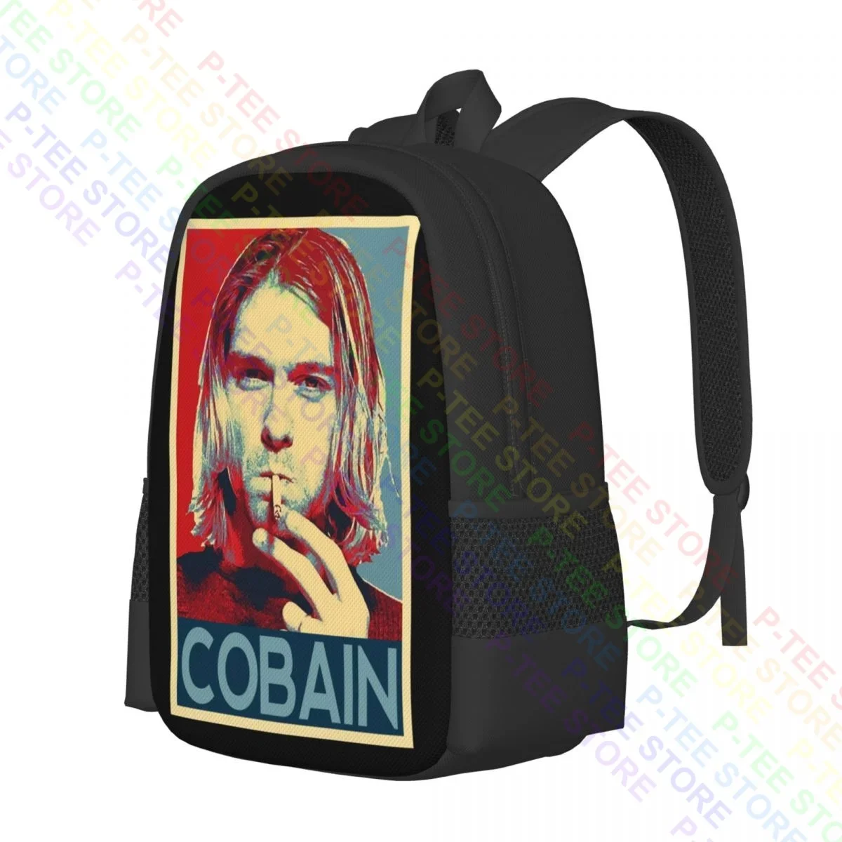 Kurt Cobain Rock And Roll LegendBackpack Large Capacity Bookbag Bags For Travel