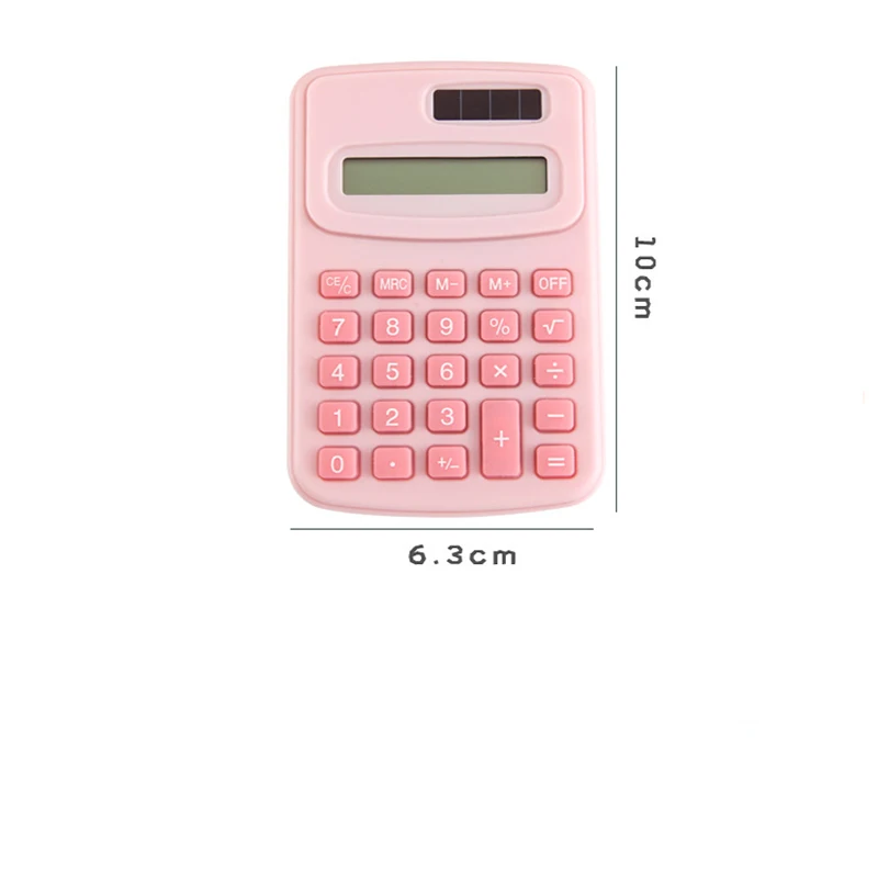 Mini calculadora Simple, papelería, uso de oficina, calculadora de alto nivel de apariencia, calculadora portátil pequeña