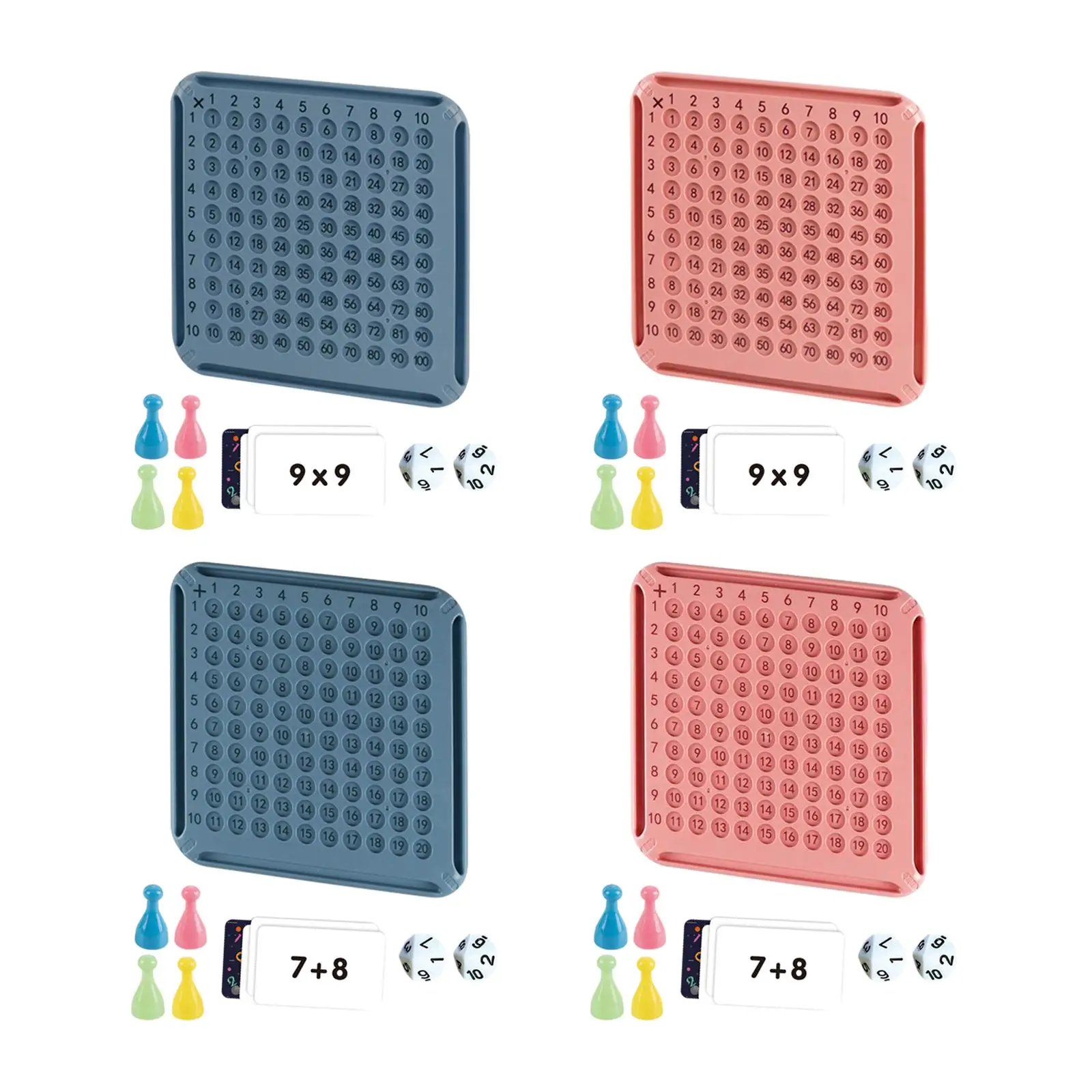 

Math Board Game Multiplication Blocks Board Math Manipulatives 9x9 Multiplication Table for Children
