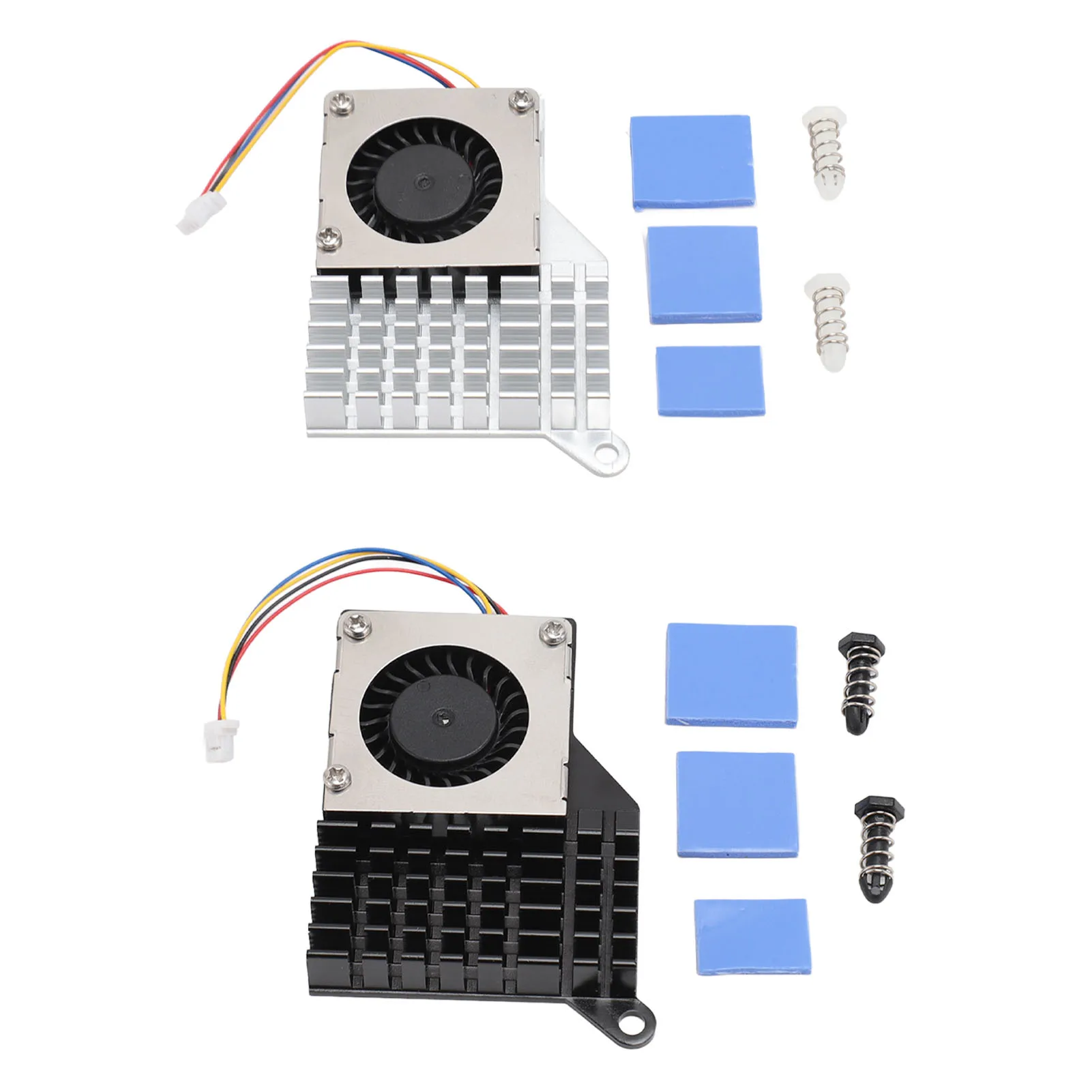 

Активный охлаждающий вентилятор для 5-4-контактного PWM-кулера процессора с радиатором из алюминиевого сплава, тихое и эффективное рассеивание тепла.
