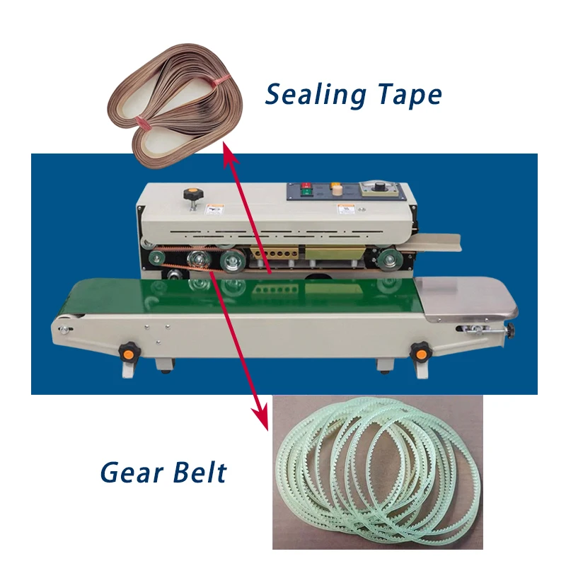 

10pcs 750 x15 x 0.2mm PTFE Belt Tape for Continuous Band Sealer Band Sealing Machine Parts Sealing Belt For FR770 FR900 FR1000