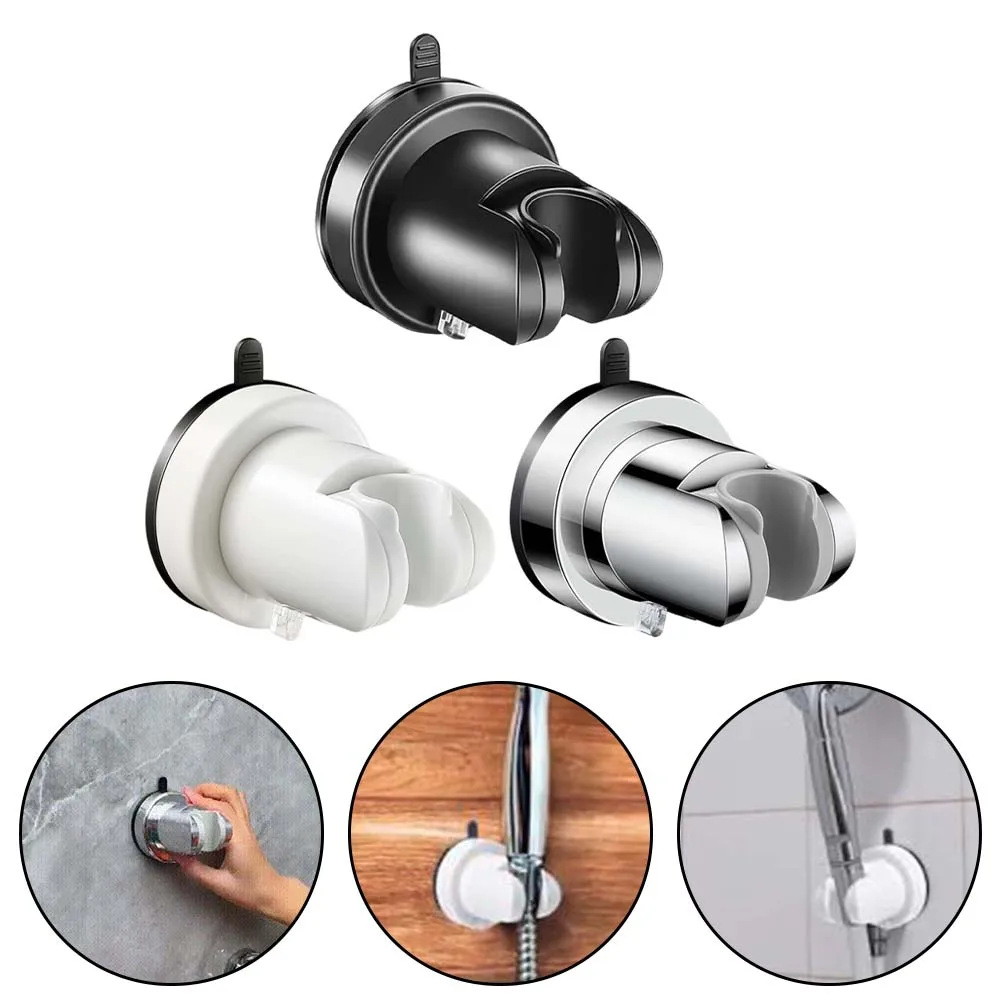 Adjustable Shower Head Bracket No Punching Hand Shower Holder Shower Pedestal Mount Shower Head Bracket Bathroom Accessories