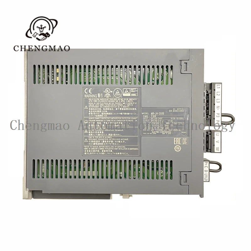 Original em estoque AC Servo Amplificador MR-J4 Series Servo Motor Driver MR-J4-350A MR-J4-350A-RJ