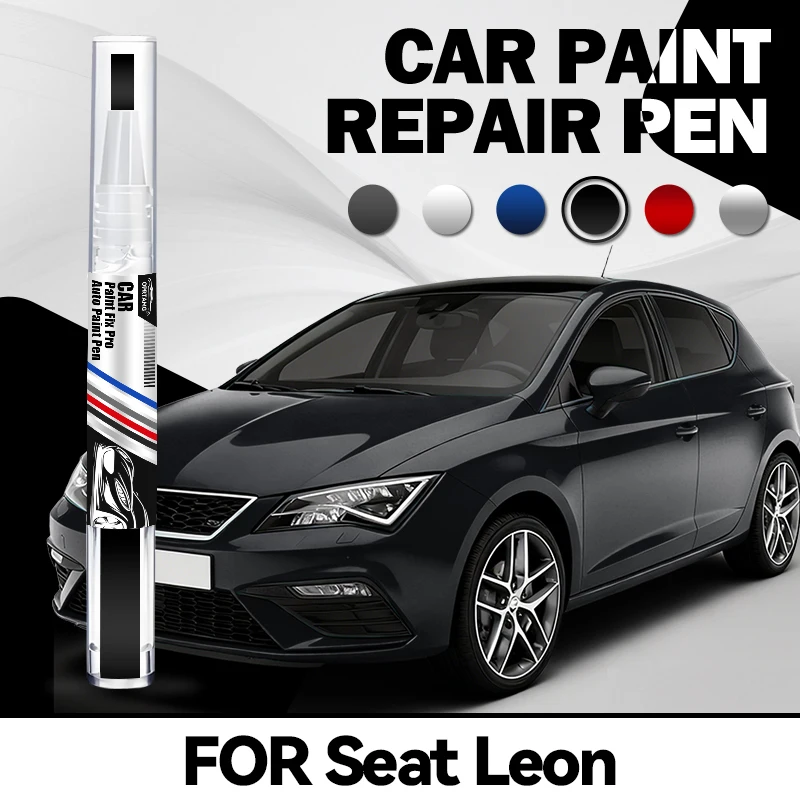 Für Seat Leon 1999-2025 Autolack-Reparaturstift Kratzer-Entferner Acrylfarben-Concealer-Stift Auto-Zubehör Detailing
