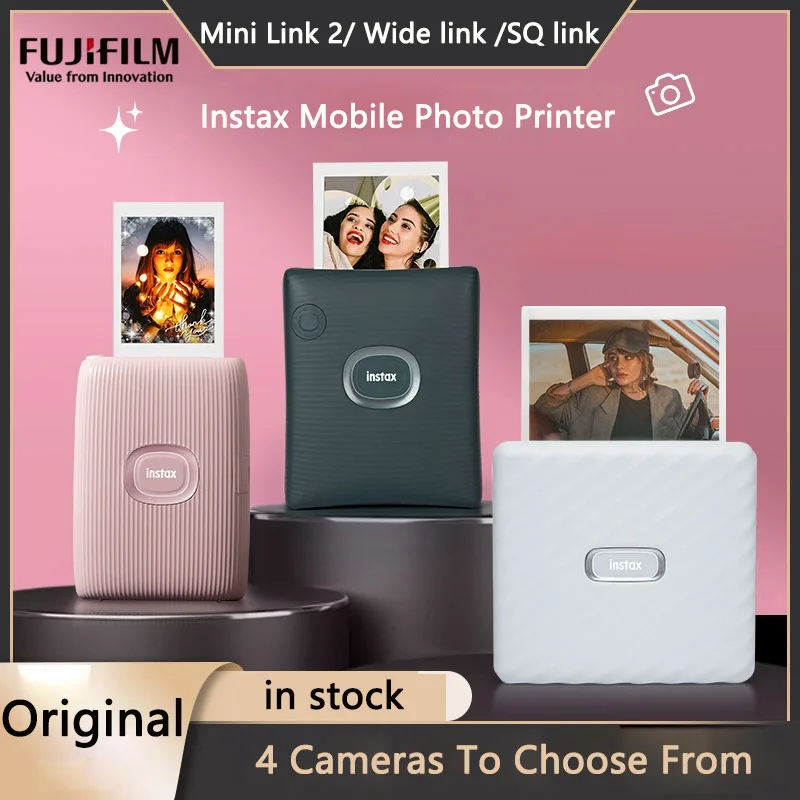 Fujifilm Instax Mini Link 3/Wide link/SQ link/Instax Pal Impressora Instax Photo Camera Impressoras Smart Phone App Fujifilm Camera