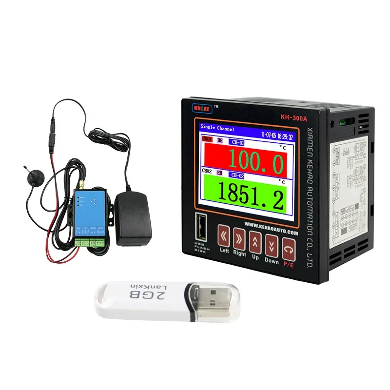 

KH-300AL High quality Universal Digital Data Logger 6 channel automatically color temperature Paperless Recorder