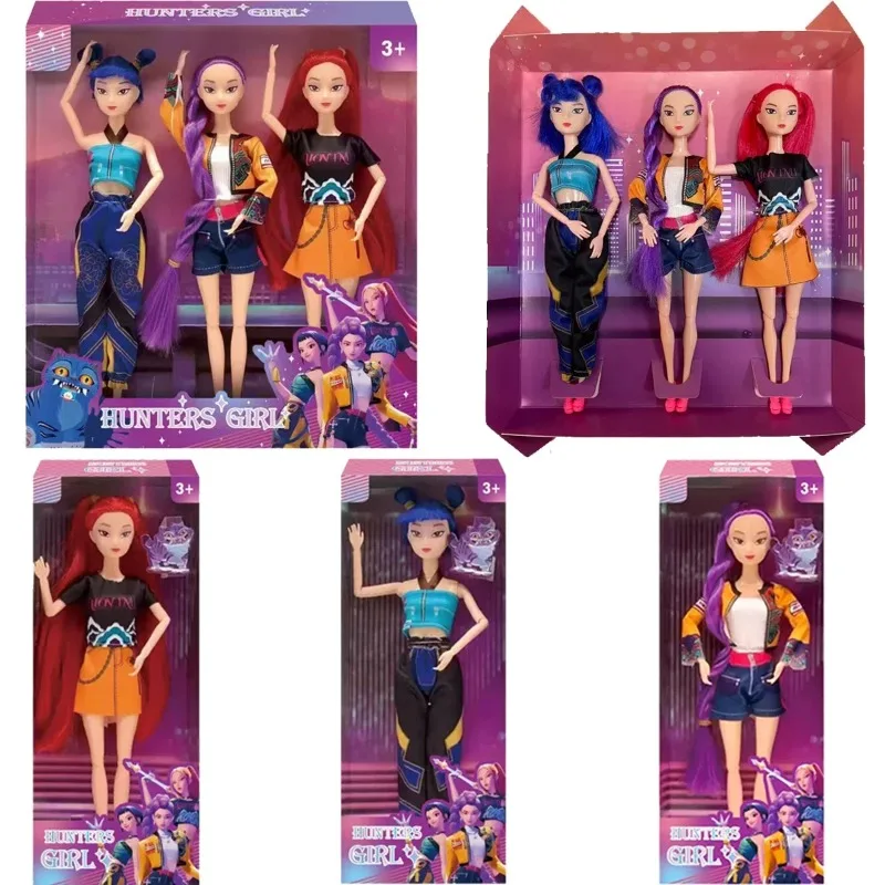 

Охотники на демонов, аниме KPop, мультяшная виниловая кукла, игрушечные персонажи, идеальный дизайн для очаровательных коллекций орнаментов для детей, время игр