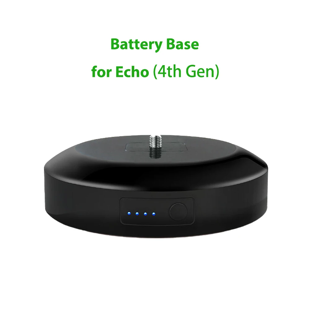 قاعدة بطارية لهاتف Echo 4th (big one) بسعة كبيرة 7800 مللي أمبير في الساعة تصميم خفيف الوزن بطارية قابلة للشحن محمولة شحن سريع
