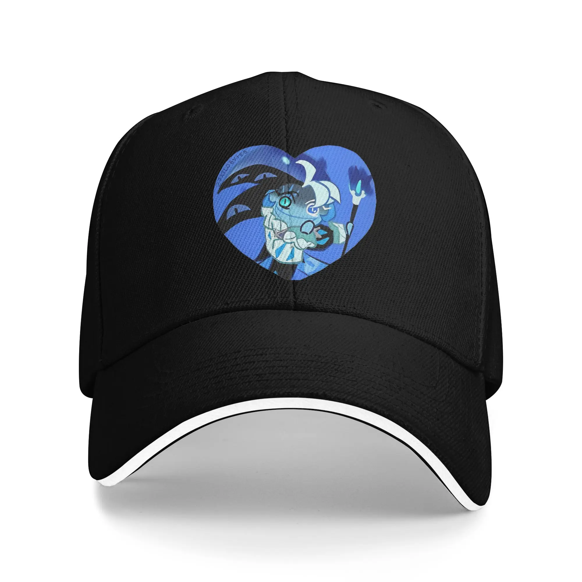 Shadow Milk Cookie Run Kingdom  Baseball Cap Hip Hop Cute Cartoon Anime Sandwich Cap for Men Women Dad Hat Running Golf