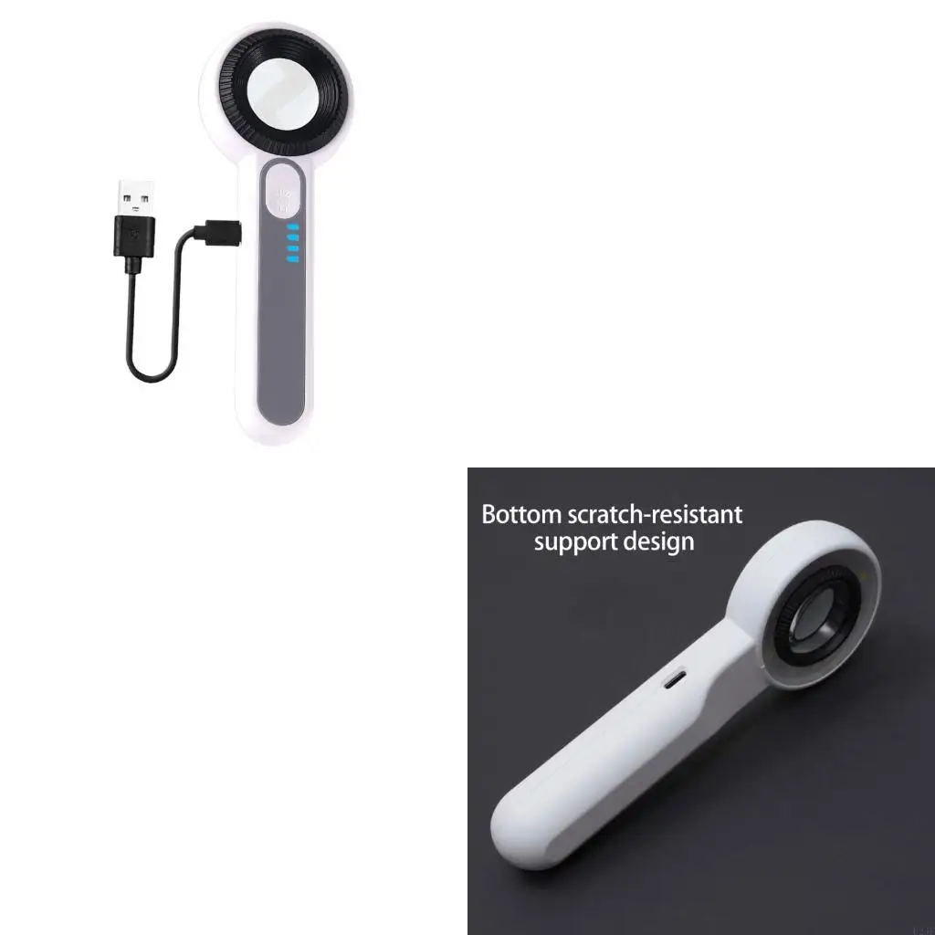 

Handheld Rechargeable Jewelers Loupe Perfect for Detailed Gemstones Examination