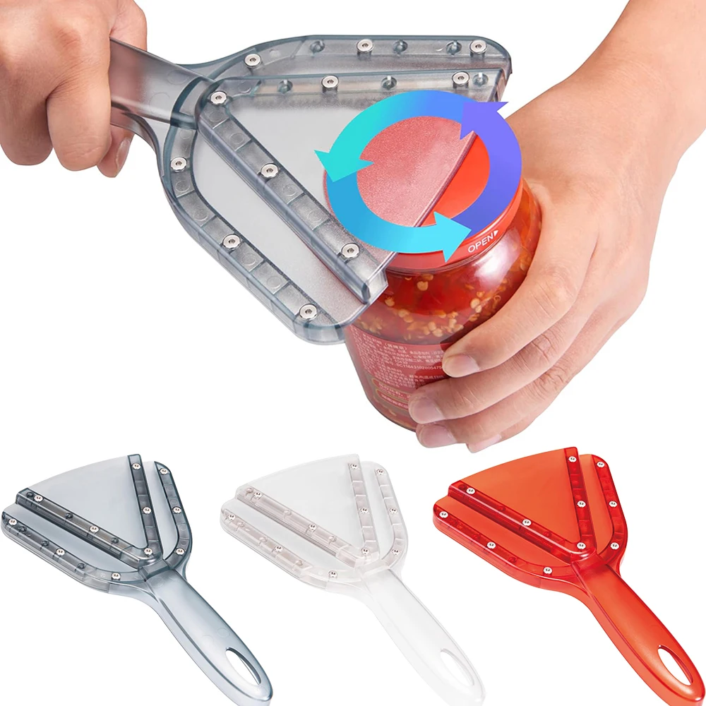 Jar Opener|Effortless Jar Opener for Weak Hands & Seniors With Arthritis Jar Lid Opener for Arthritic Hands- Opens Any Size Jar